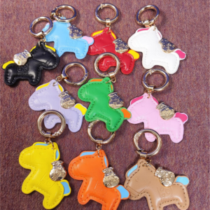 Bag key chain , mini little horse charm