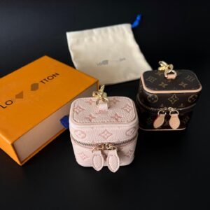 LULU 3-in-1 Mini Coin Purse, airpod bag& Lipstick Holder Bag Charm