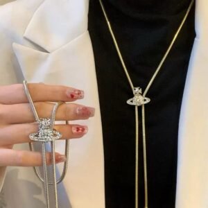 Vw long necklace