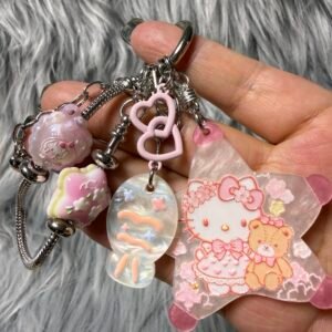 Hk bagcharms keychain
