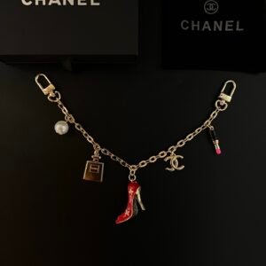 CC bag chain charm key chain