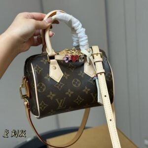 LULU SP Nano Vintage Monogram Mini Boston Bag