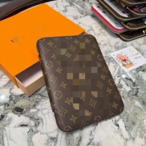 LULU Premium Leather Document Organizer Pouch