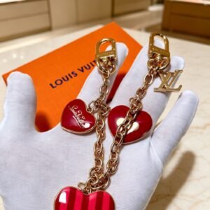 Limited Edition Heart Bag Charm LULU