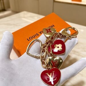 Heart-Shaped Tassel Keyring & Bag Charm Pendant LULU
