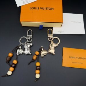 Cute Puppy Bag Charm & Dog-Shaped Keychain Pendant LULU
