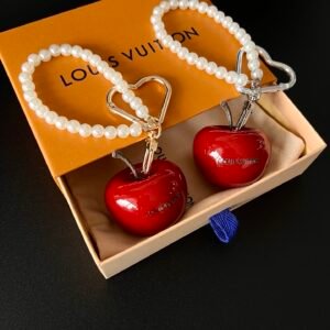 Lulu apple bag charm