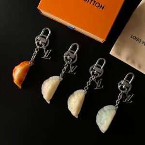 Lulu dumpling bag charm keychain