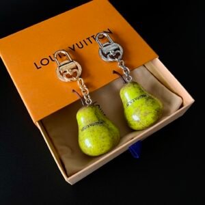 lulu pear bagcharm key chain
