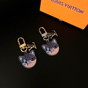 Lulu cat keychain bag charm