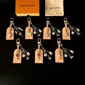 lulu bag charm key chain