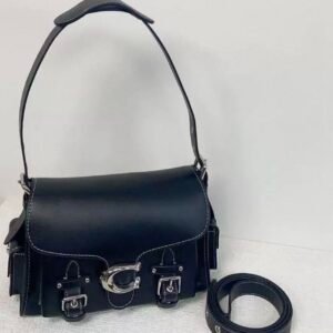 COA Vintage Leather Cargo Shoulder Bag